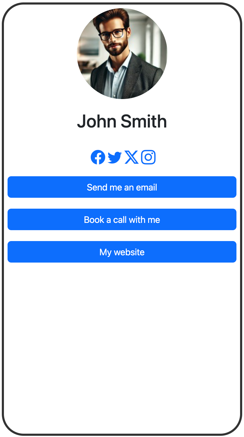Landing page image